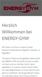 Mobile Screenshot of energy-gym.de